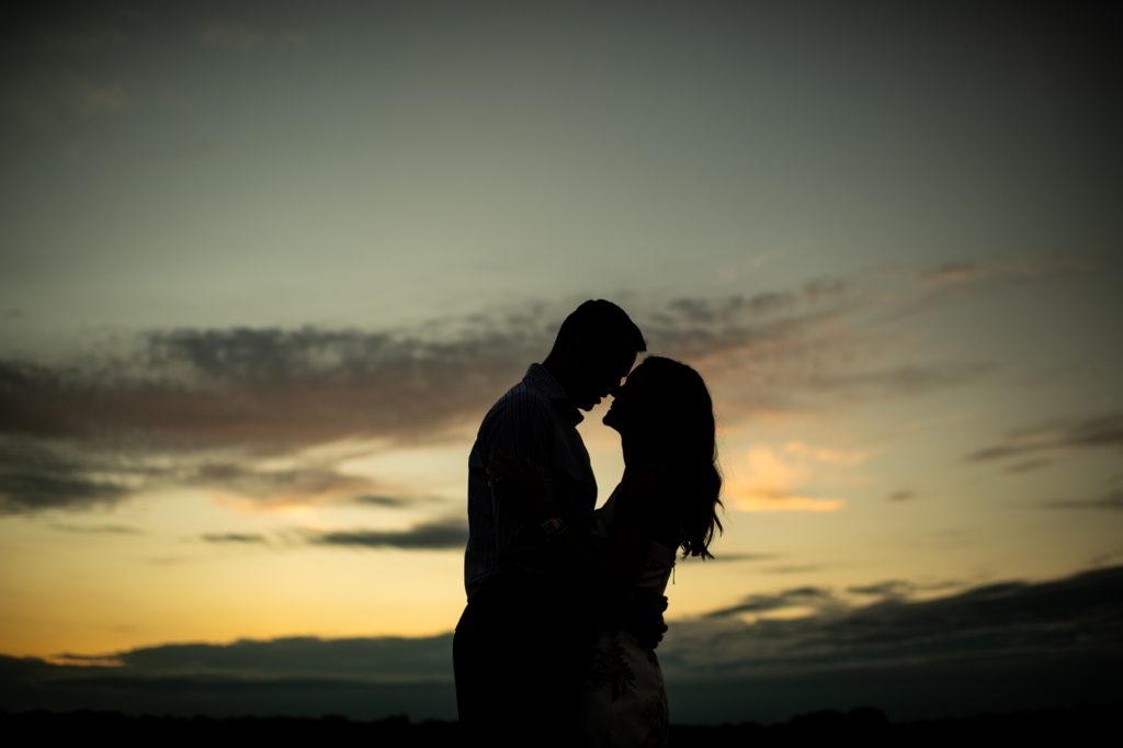 Meredith & Brandon | Springfield, IL Sunset Engagement Photographer ...